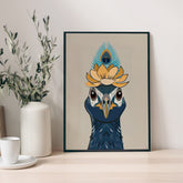 Pfau «Coco» Poster/Plakat